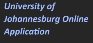 University of Johannesburg Online Application 2024-2025
